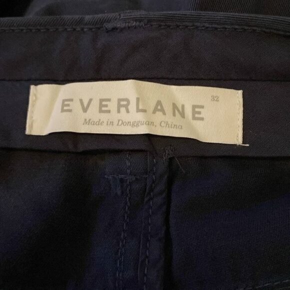 NWOT Everlane Slim Chino Pant Washed Navy 32 - Picture 3 of 3